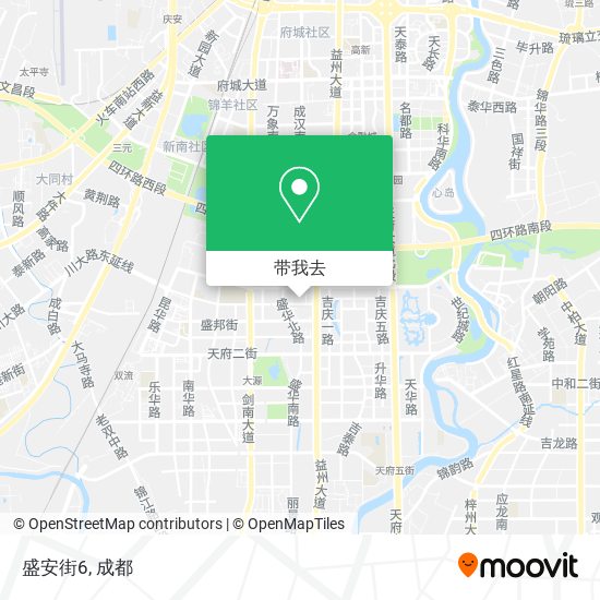 盛安街6地图