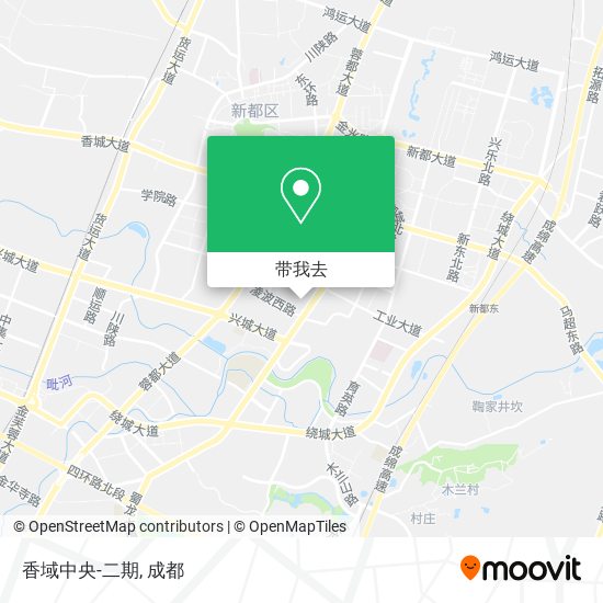 香域中央-二期地图