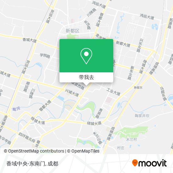 香域中央-东南门地图