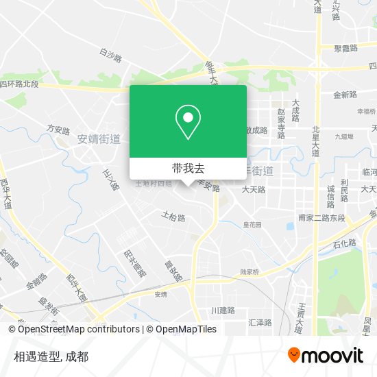 相遇造型地图