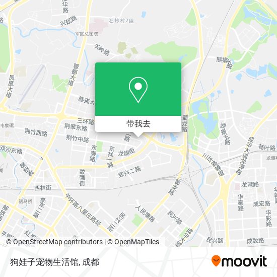 狗娃子宠物生活馆地图