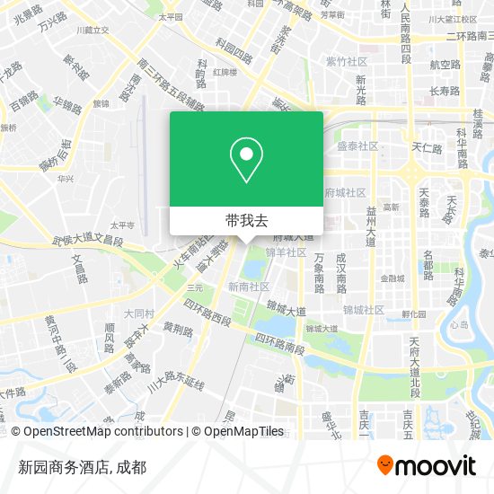 新园商务酒店地图