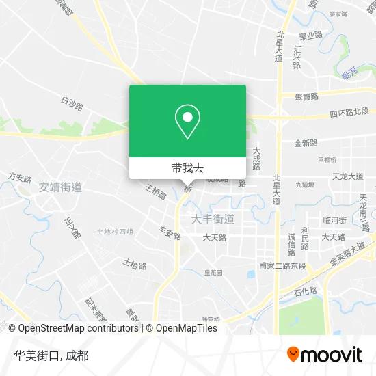 华美街口地图