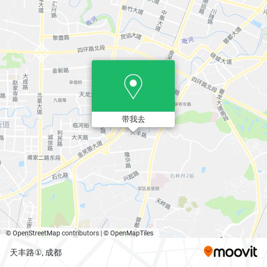 天丰路①地图