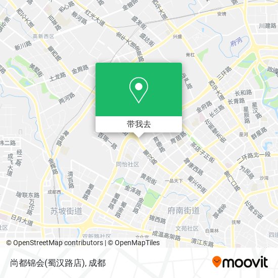 尚都锦会(蜀汉路店)地图