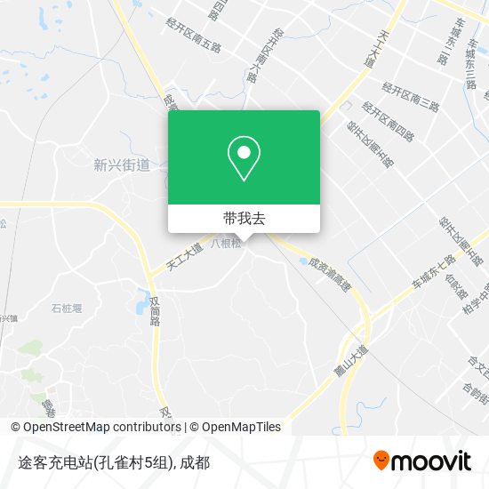 途客充电站(孔雀村5组)地图