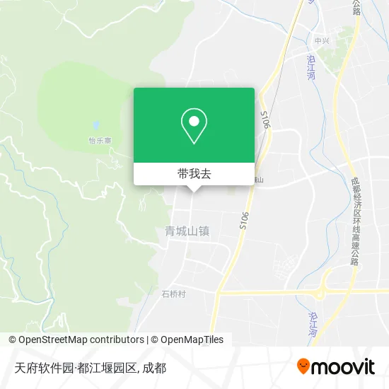 天府软件园·都江堰园区地图