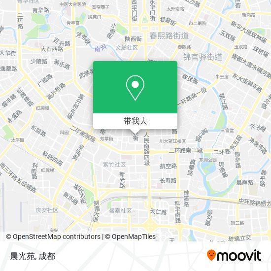 晨光苑地图