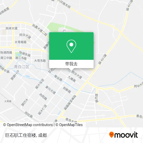 巨石职工住宿楼地图