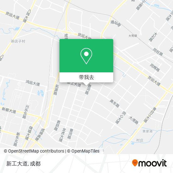 新工大道地图