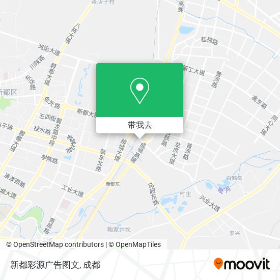 新都彩源广告图文地图
