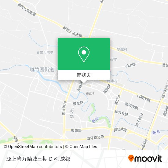 源上湾万融城三期-D区地图