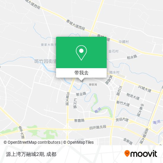 源上湾万融城2期地图