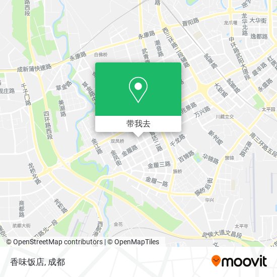 香味饭店地图