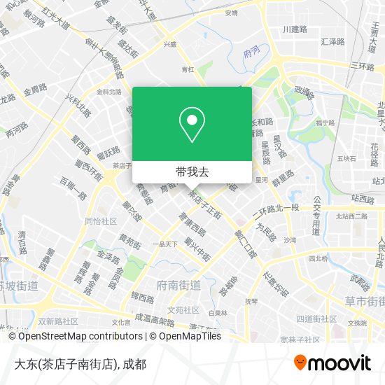 大东(茶店子南街店)地图