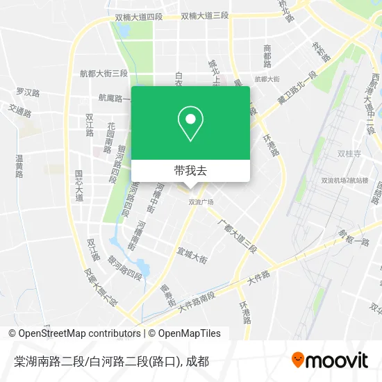 棠湖南路二段/白河路二段(路口)地图