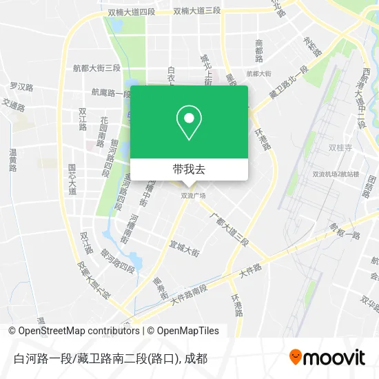 白河路一段/藏卫路南二段(路口)地图