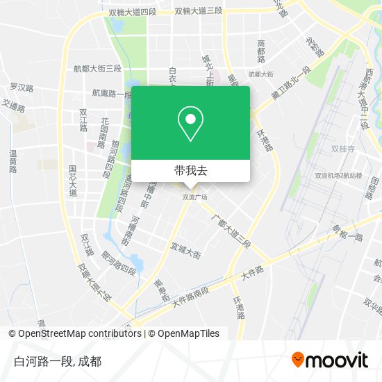 白河路一段地图