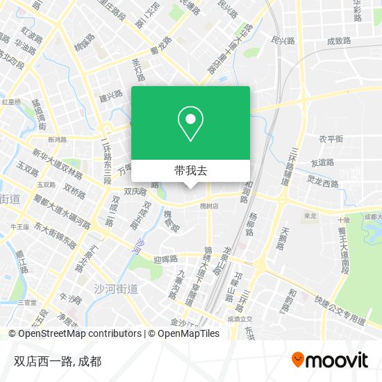 双店西一路地图