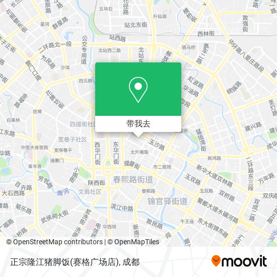 正宗隆江猪脚饭(赛格广场店)地图