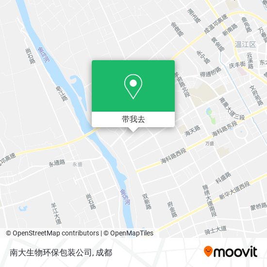 南大生物环保包装公司地图