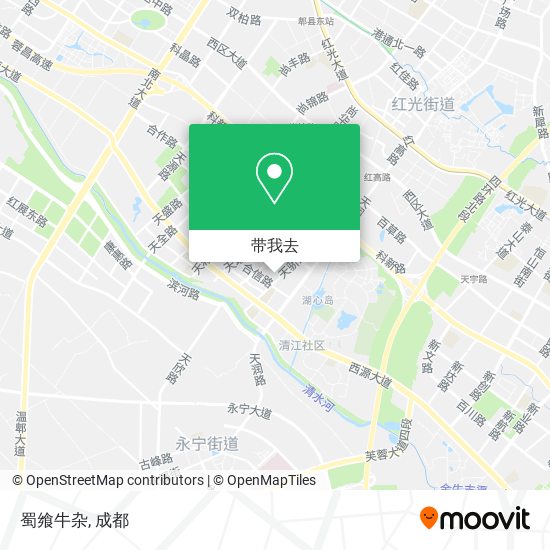 蜀飨牛杂地图