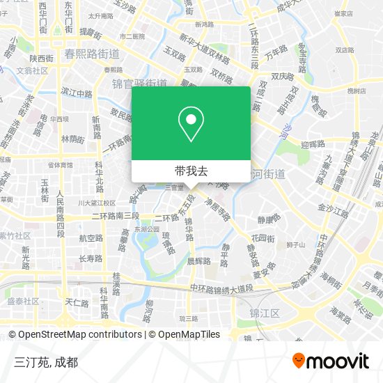 三汀苑地图