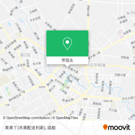 果果丫(水果配送到家)地图