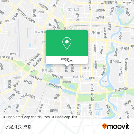 水泥河沙地图