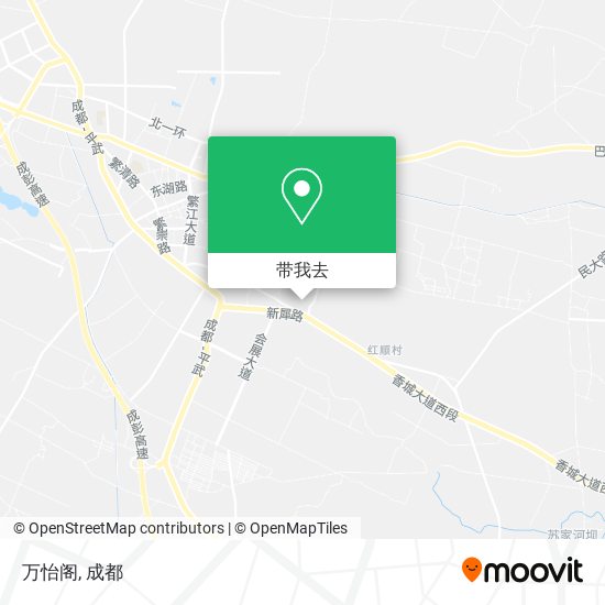 万怡阁地图