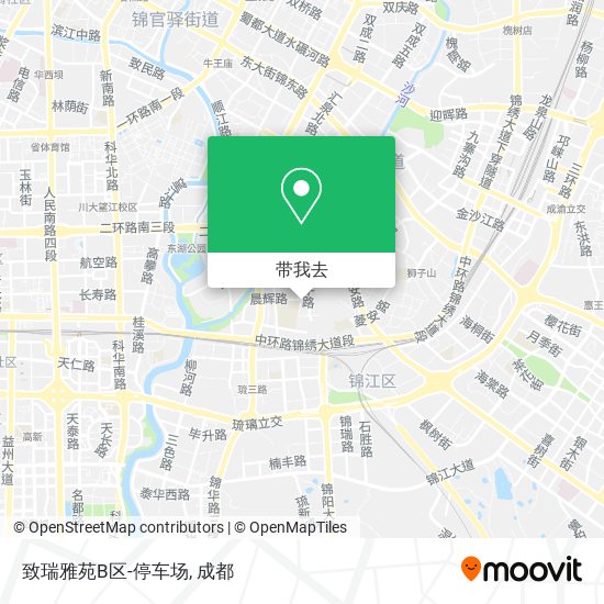 致瑞雅苑B区-停车场地图