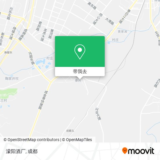 濛阳酒厂地图
