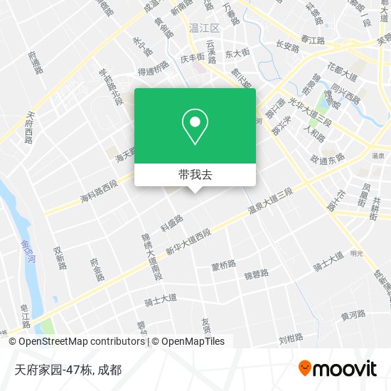 天府家园-47栋地图