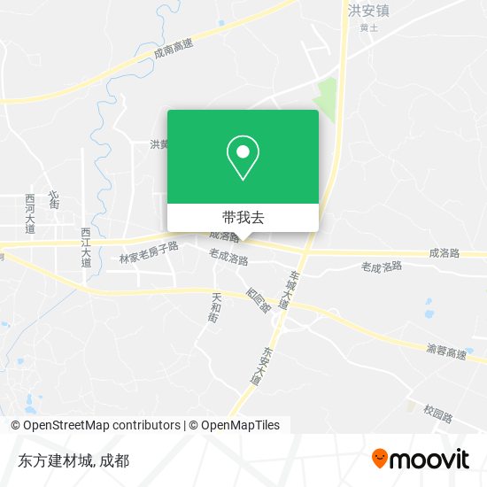 东方建材城地图