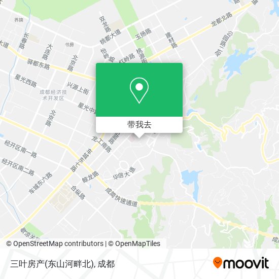 三叶房产(东山河畔北)地图