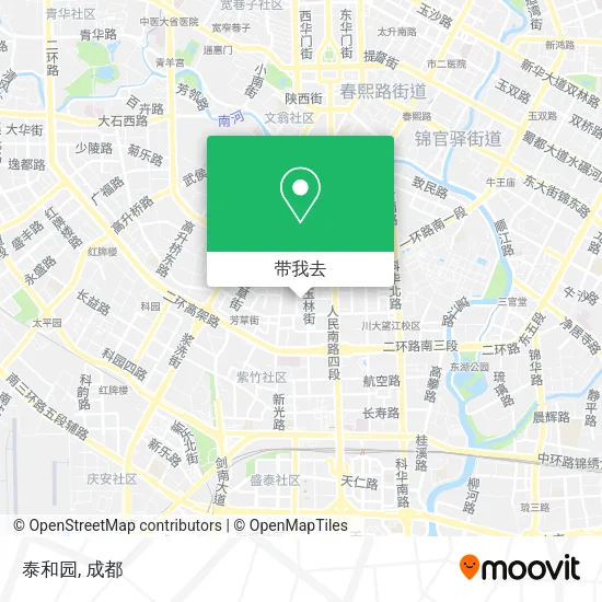 泰和园地图