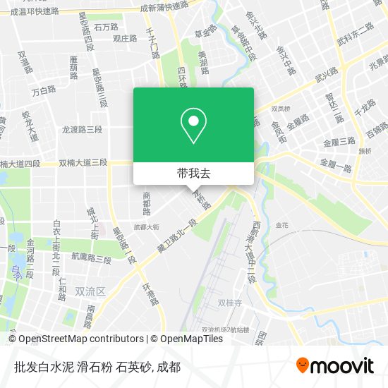 批发白水泥 滑石粉 石英砂地图