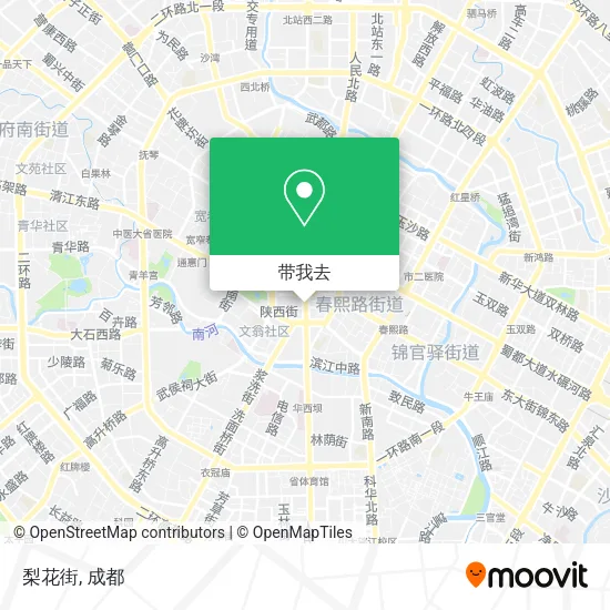 梨花街地图