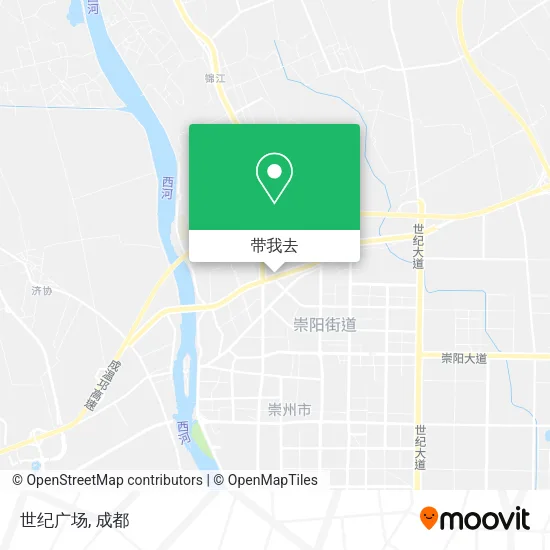 世纪广场地图