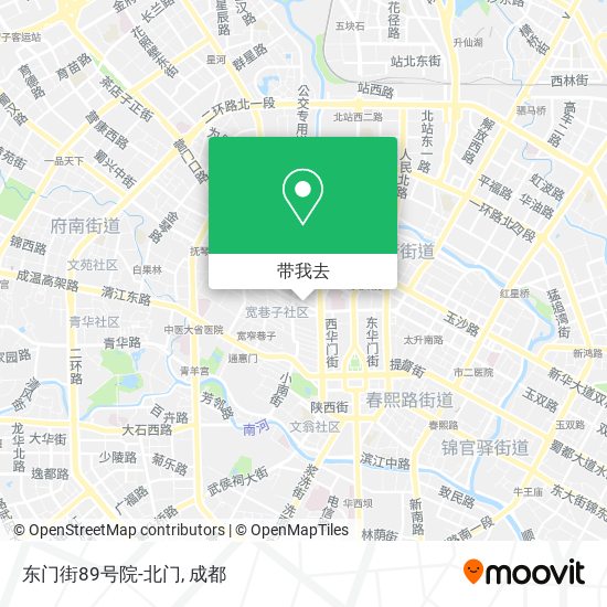 东门街89号院-北门地图
