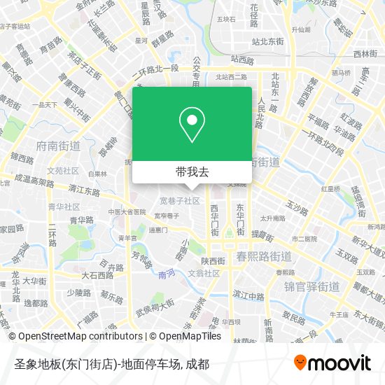 圣象地板(东门街店)-地面停车场地图