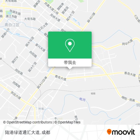 陆港绿道通汇大道地图