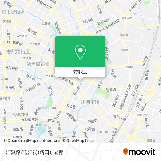 汇聚路/通汇街(路口)地图