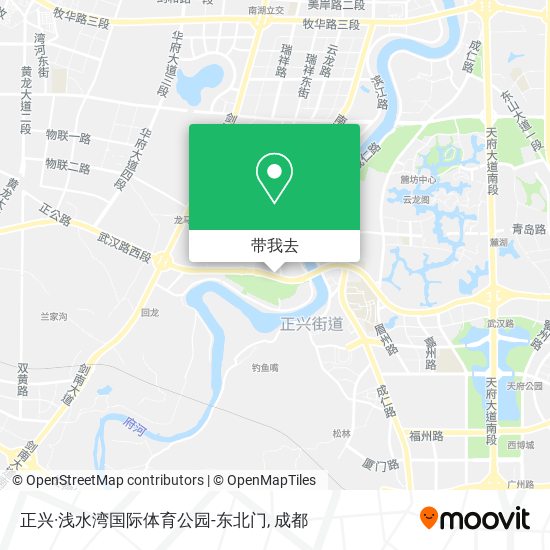 正兴·浅水湾国际体育公园-东北门地图