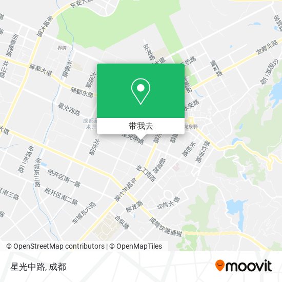 星光中路地图