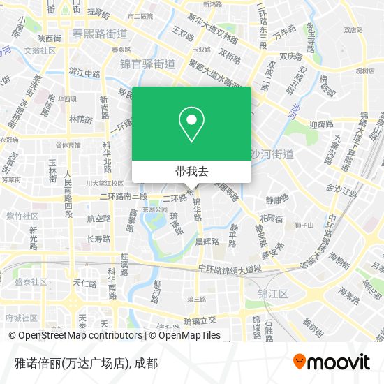 雅诺倍丽(万达广场店)地图