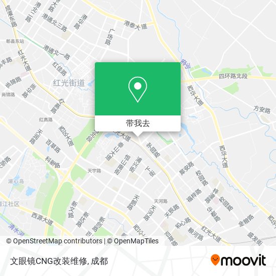 文眼镜CNG改装维修地图