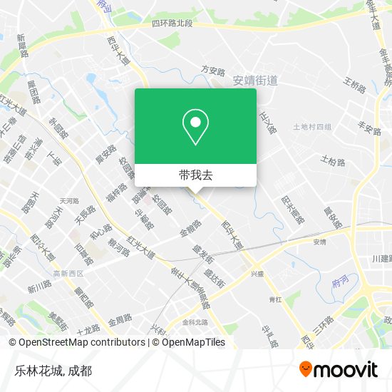 乐林花城地图