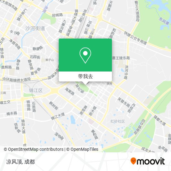 凉风顶地图