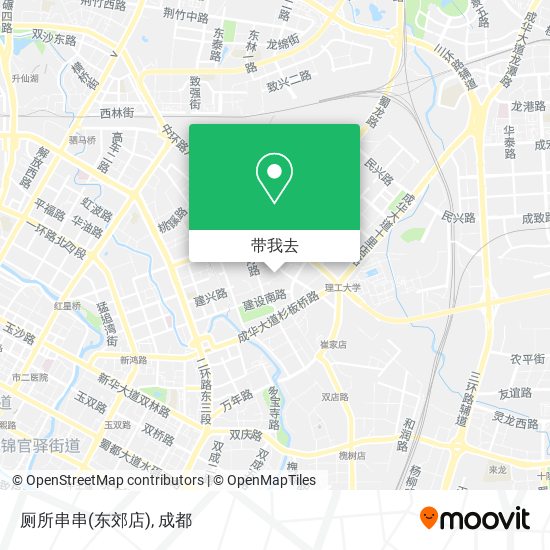 厕所串串(东郊店)地图